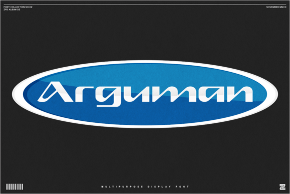 Arguman: A Modern Display Font for Editorial Elegance
