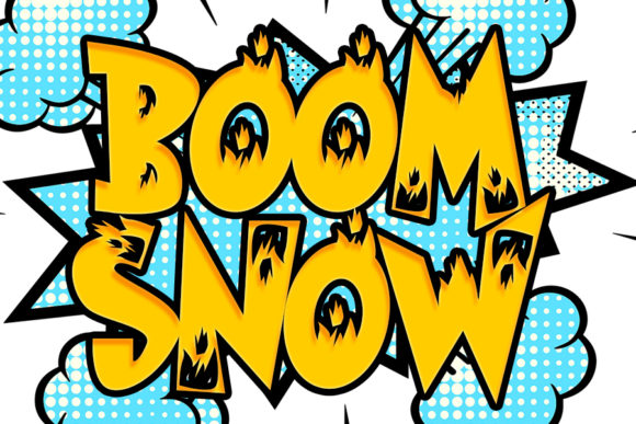 Boom Snow: The Bold Display Font That Elevates Your Brand