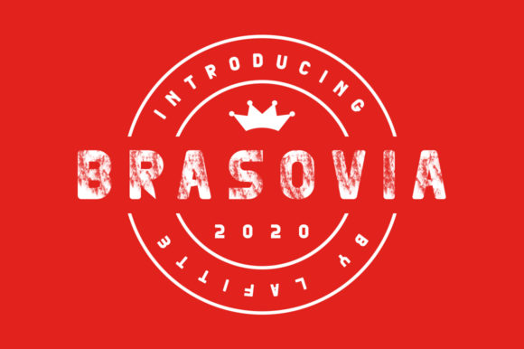 Brasovia: A Vintage Display Font for Creative Makers