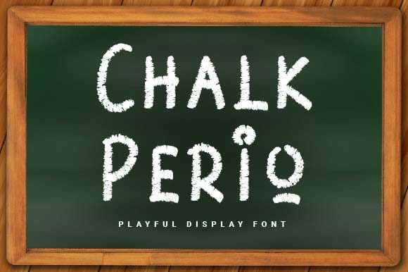Chalk Perio: A Playful Display Font for Creative Crafters