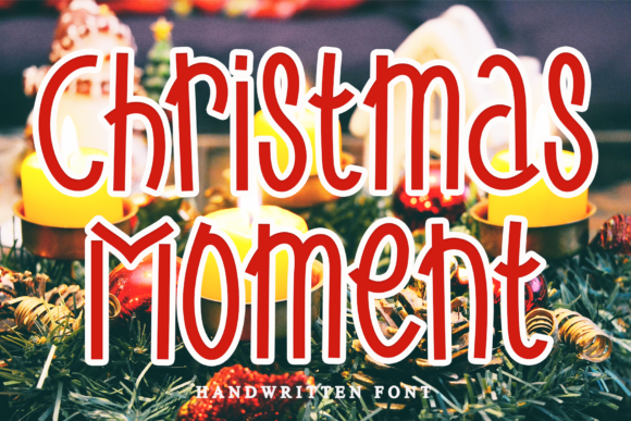 Christmas Moment Font for Eye-Catching Campaign Design