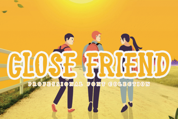 Close Friend Font for Vibrant Branding and Digital Creativity
