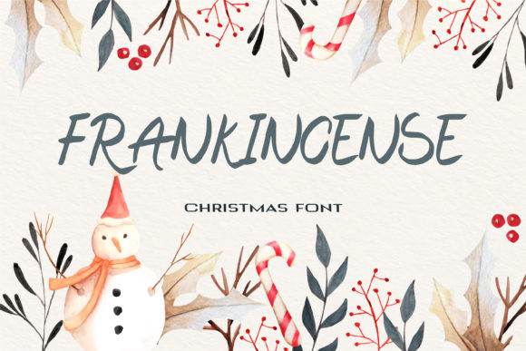 Frankincense: A Timeless Display Font for Editorial Design