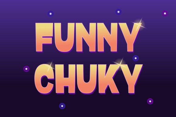 Funny Chuky: A Bold Display Font for Creative Makers