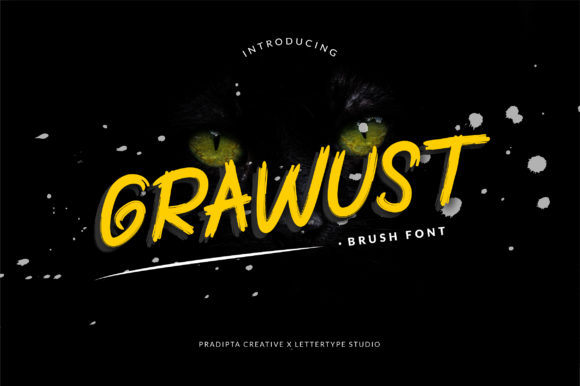 Grawust: A Display Font That Adds Character to Every Craft Project