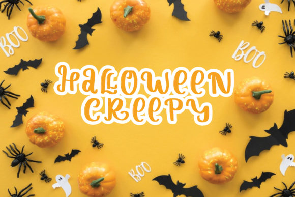 Halloween Creepy Font for Spooky Editorial Designs