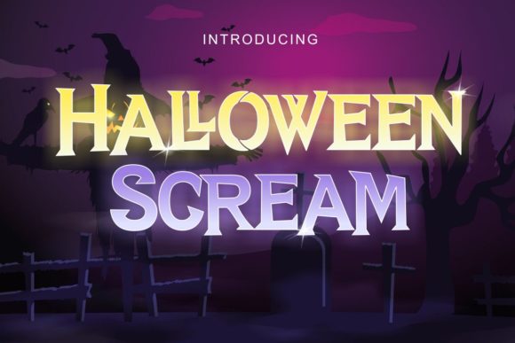 Halloween Scream Font for Eye-Catching Branding