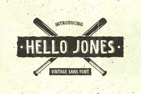 Hello Jones Display Font for Web Design