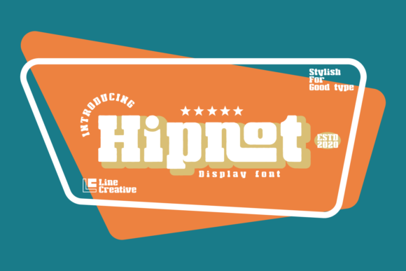 Hipnot: A Vintage Display Font for Bold Branding