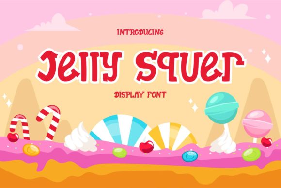 Jelly Squer Font for Bright and Playful Campaign Designs
