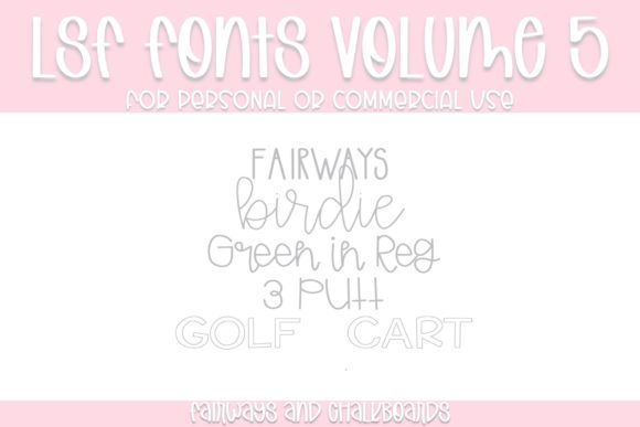 LSF Volume 5 Font Download for Design Projects