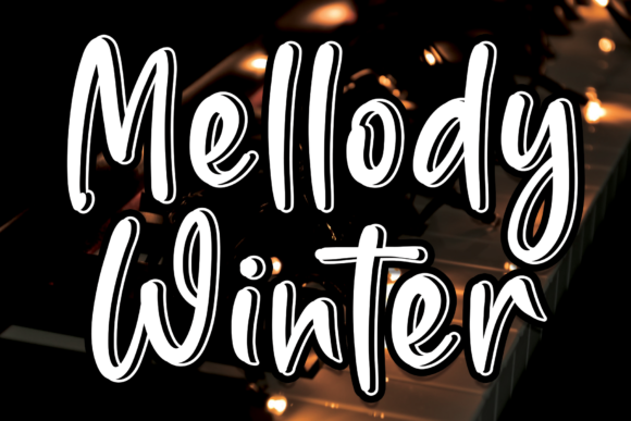 Mellody Winter: The Perfect Font for Handwritten Branding