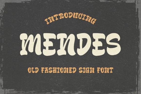 Mendes Display Font for Eye-Catching Campaigns