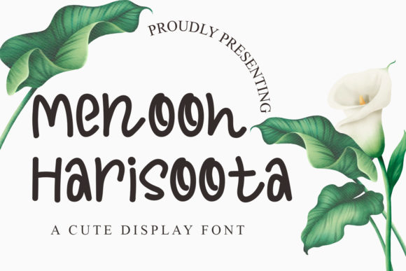 Menooh Harisoota for Editorial Design and Creative Typography