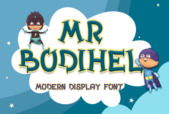 Mr. Bodihel: A Modern Display Font for Professional Branding