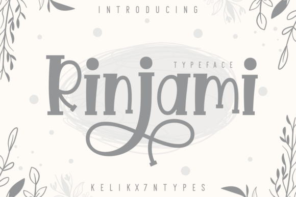 Rinjami Font: A Bold Display Choice for Designers