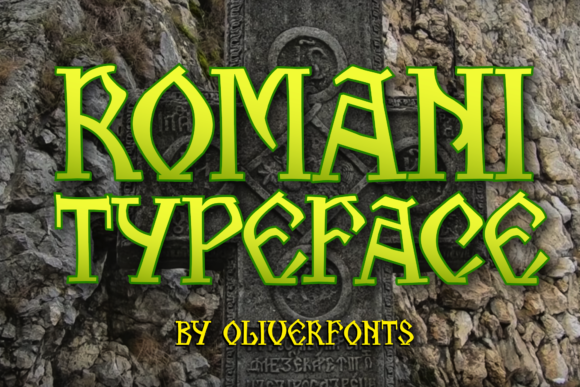 Romani: A Display Font for Modern and Nostalgic Campaigns