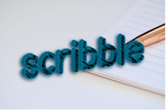 Scribble: A Trendy Display Font for Modern Editorial Design