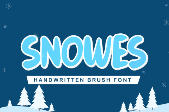 Snowes Font for Friendly and Fun Editorial Design