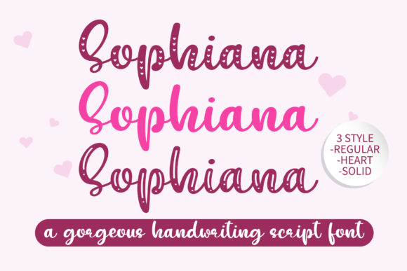 Sophiana: A Gorgeous Display Font for Modern Web Design