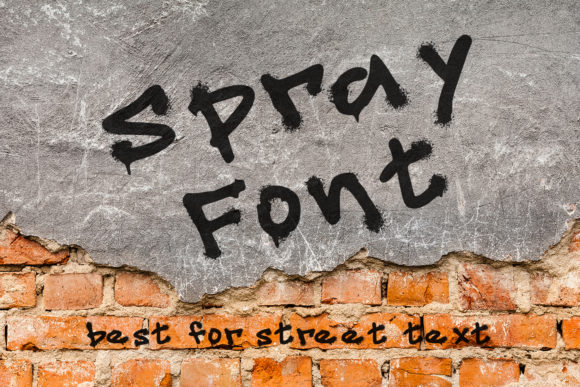 Spray Font for Bold Branding and Urban Style